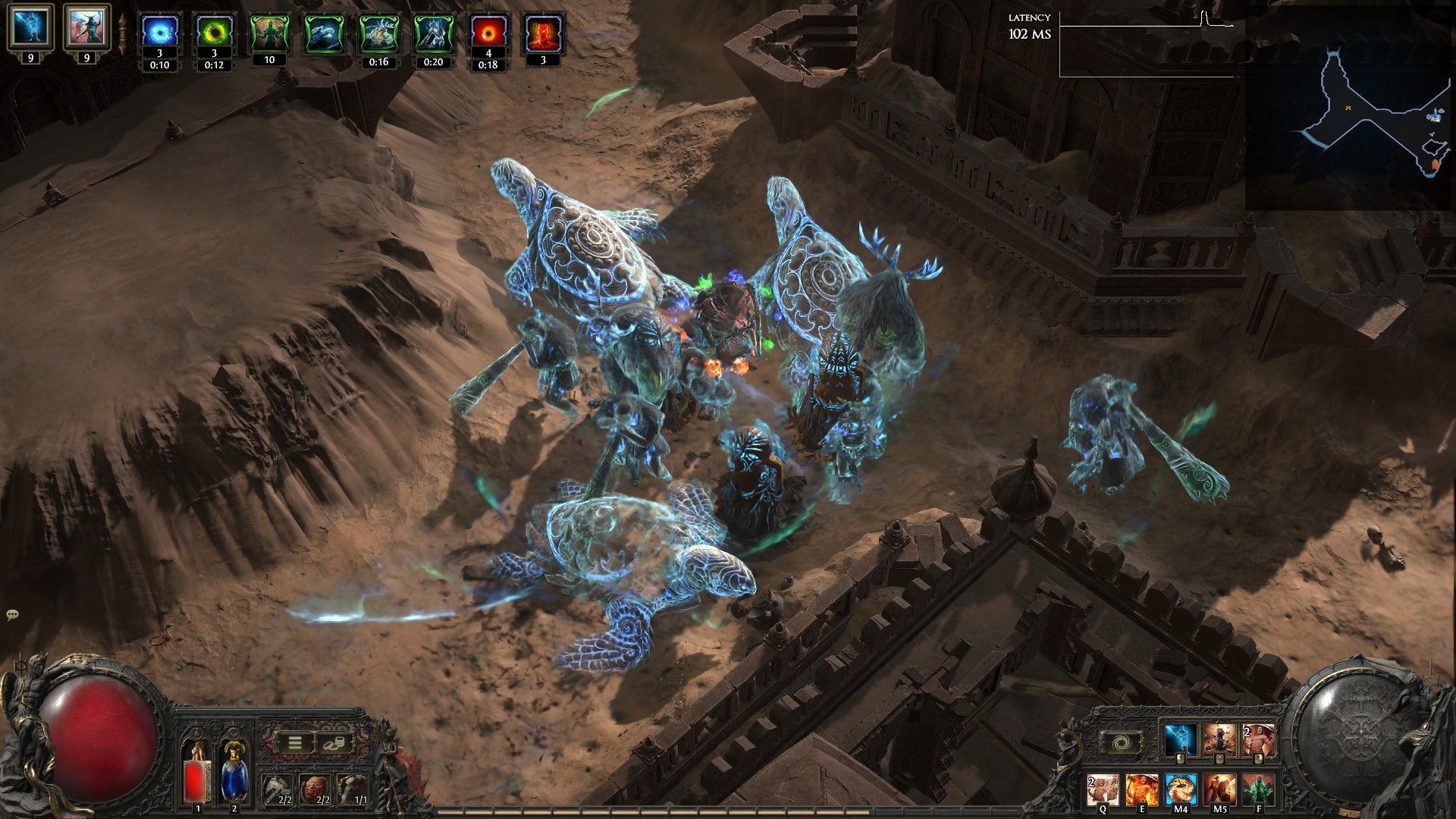 A Minion build without a Witch (Image via Grinding Gear Games)