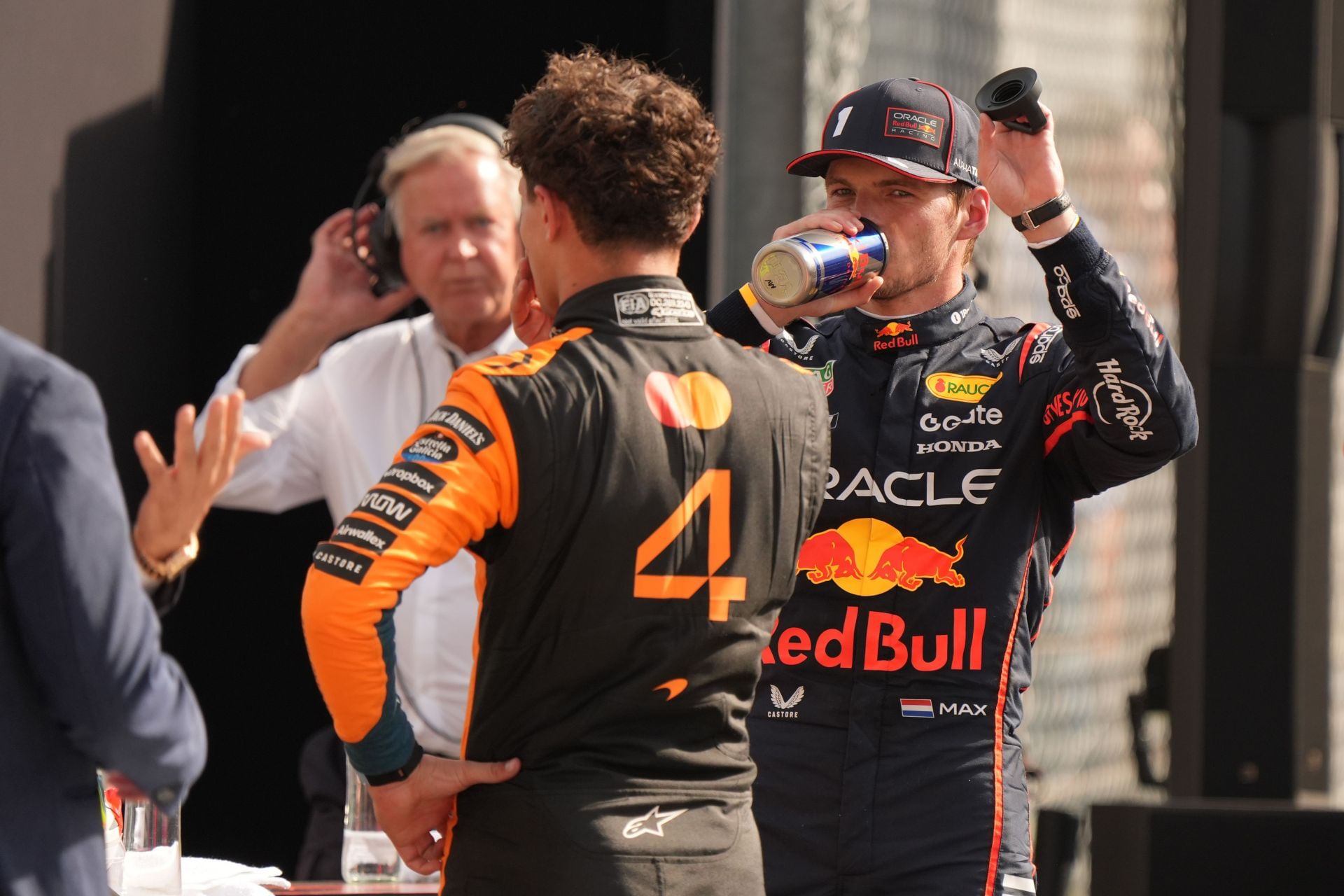 Lando Norris and Max Verstappen - Source: Getty