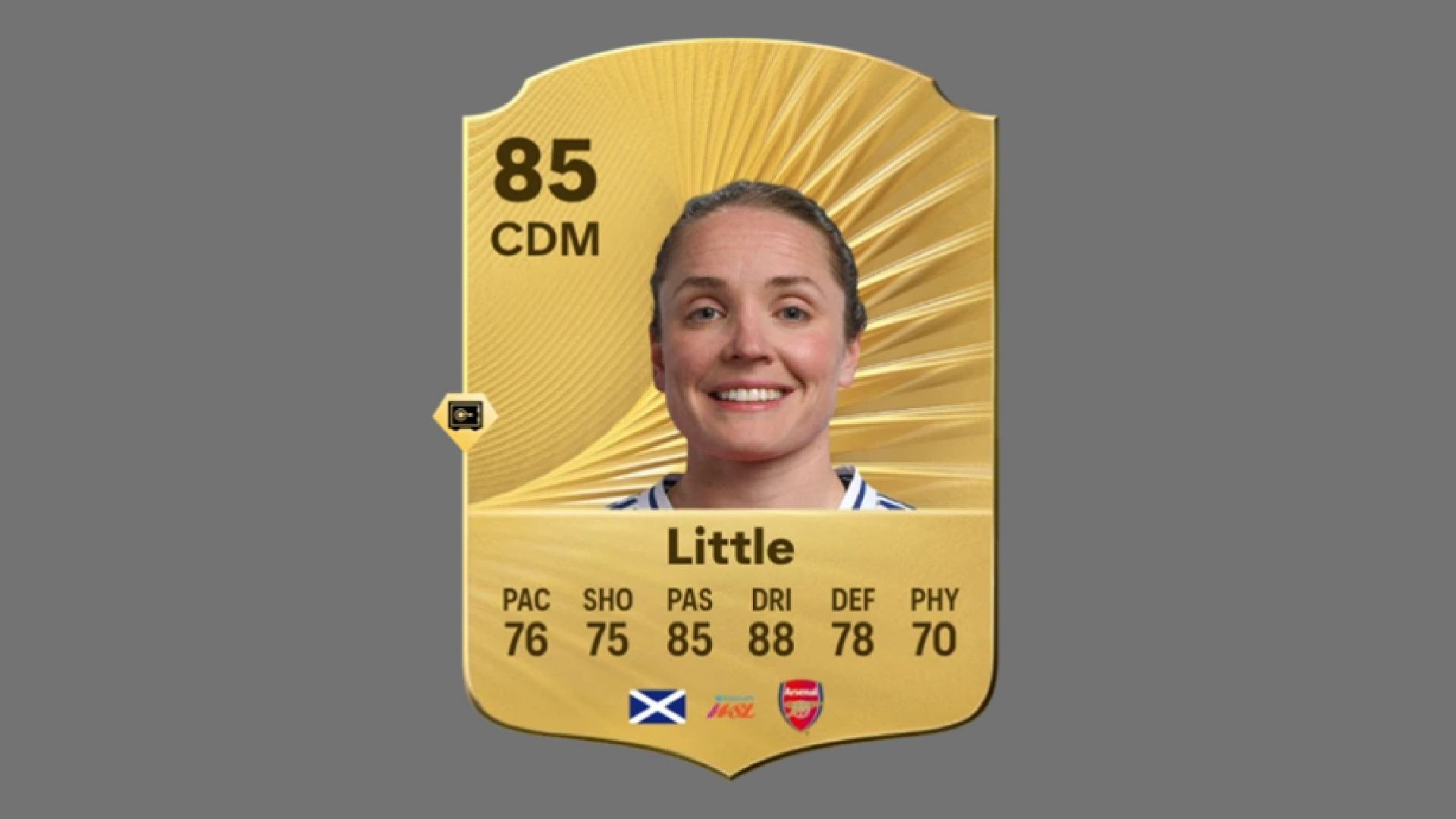 Kim Little is a great pick for holding midfielders (Image via EA Sports)