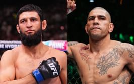 "Size has to matter at some point" - UFC legends get 100% real on size difference between Alex Pereira and Khamzat Chimaev