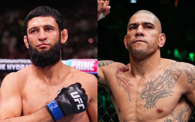 "Size has to matter at some point" - UFC legends get 100% real on size difference between Alex Pereira and Khamzat Chimaev