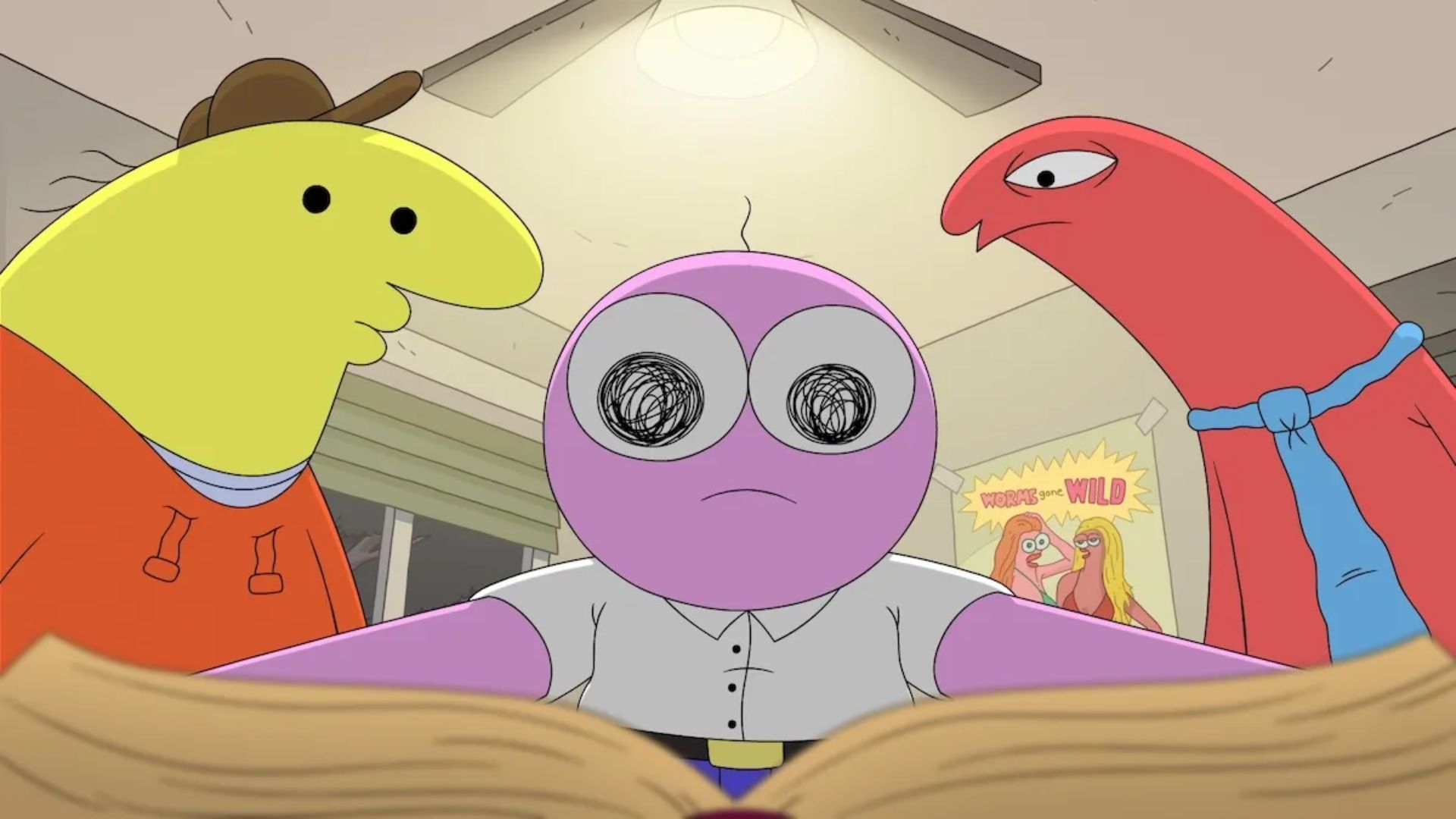 A still from Smiling Friends season 3 