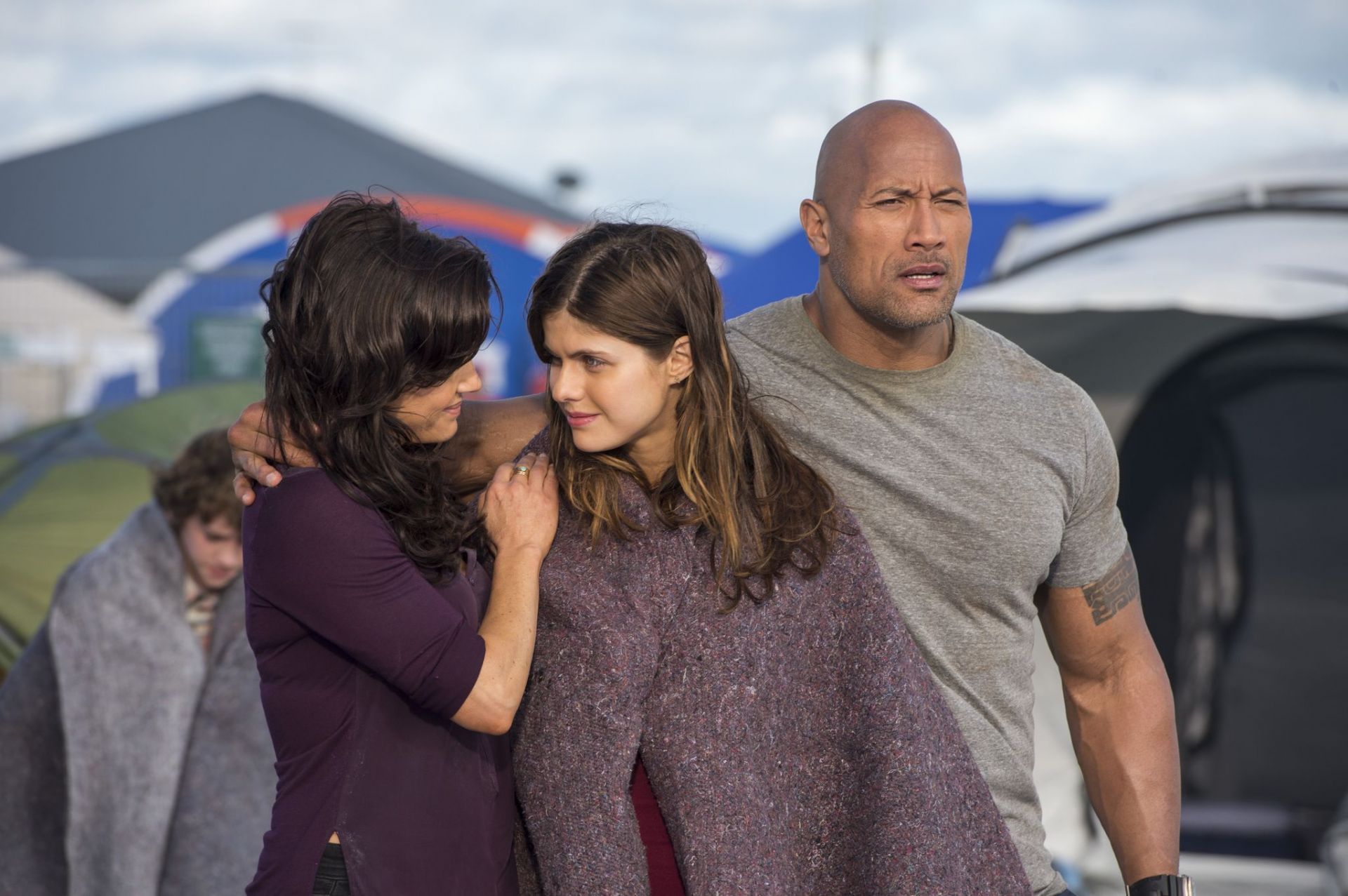A still from San Andreas (Image via Netflix)