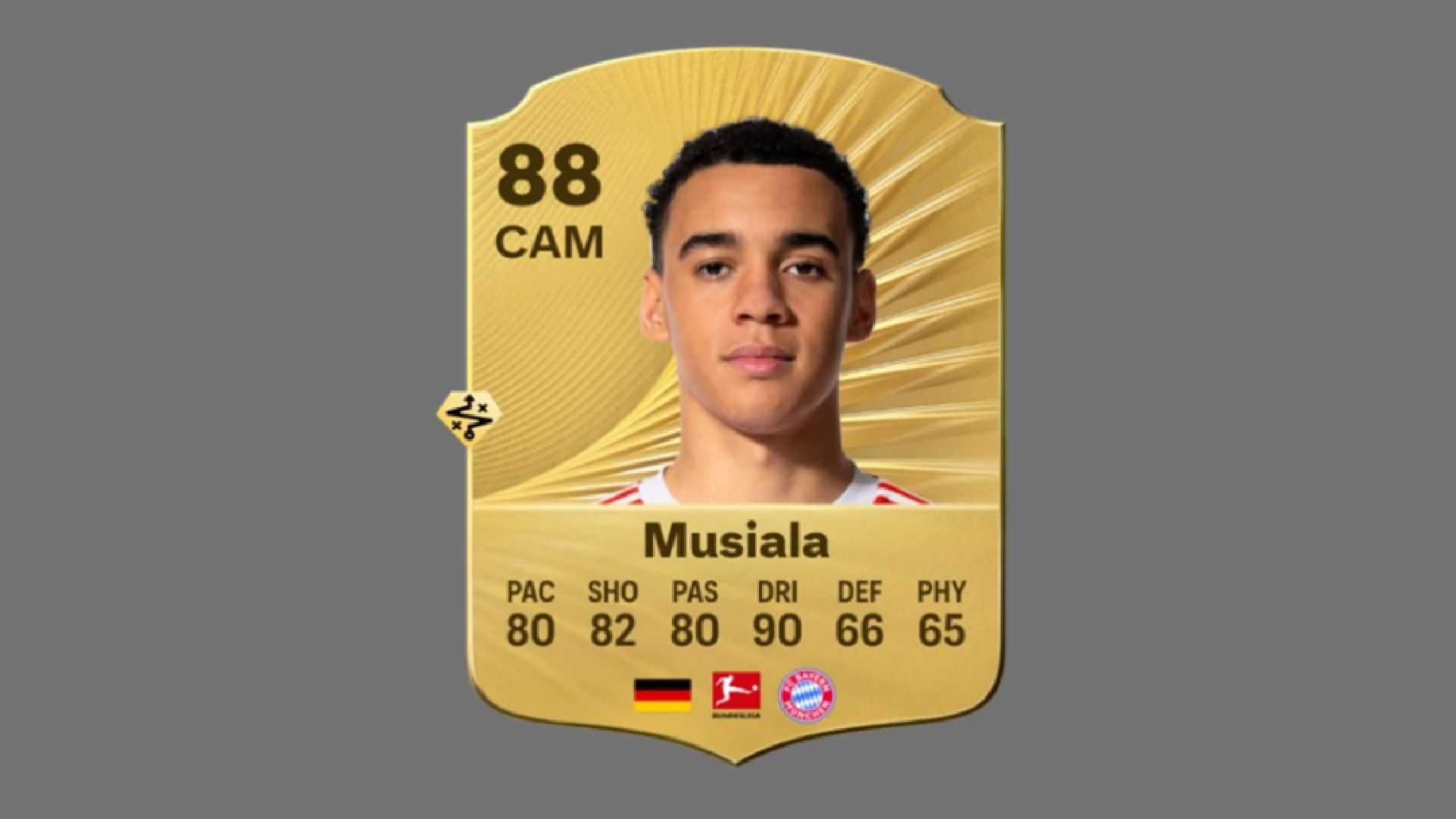 Jamal Musiala is a versatile CAM in EA FC 26 (Image via EA Sports)