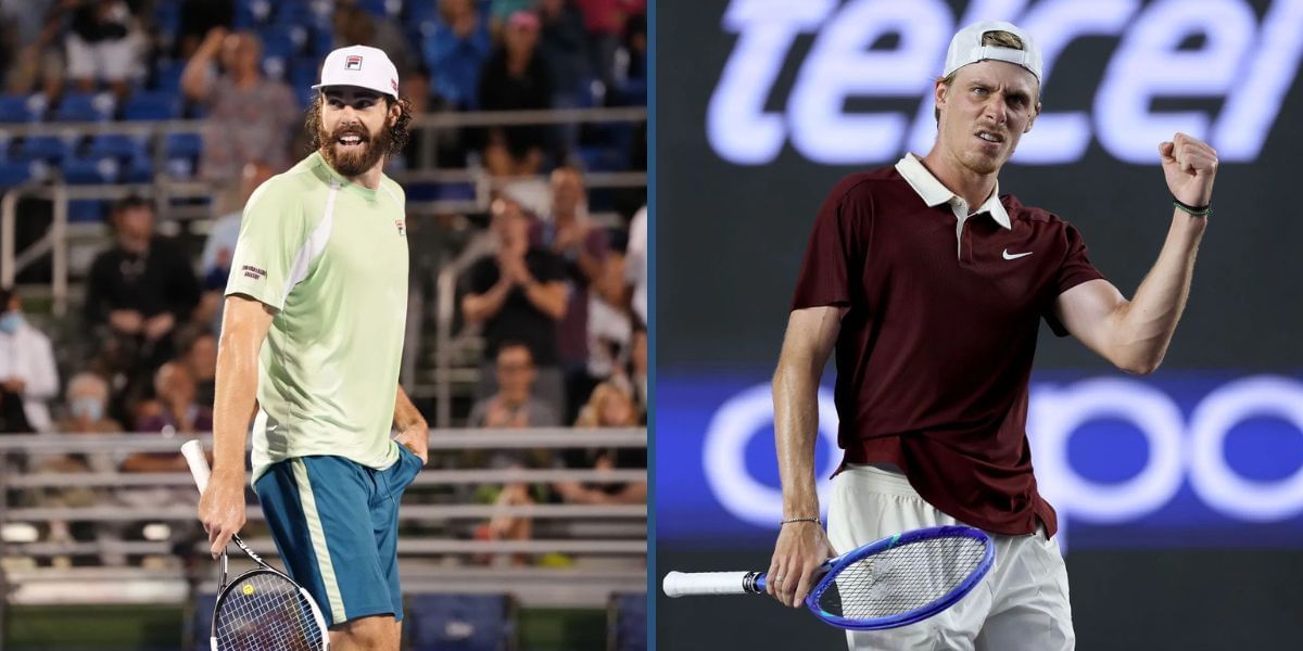 Reilly Opelka and Denis Shapovalov will be in action on Day 4 of the Swiss Indoors 2025. (Photos: Getty)