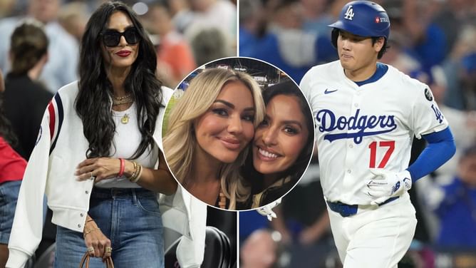 Vanessa Bryant links up with Chelsea Freeman and Candace Parker to rejoice after Shohei Ohtani propels Dodgers back to World Series