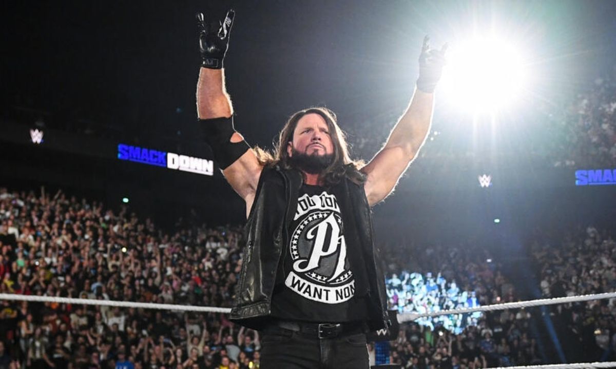 WWE superstar, AJ Styles. [Photo credit: WWE.com]