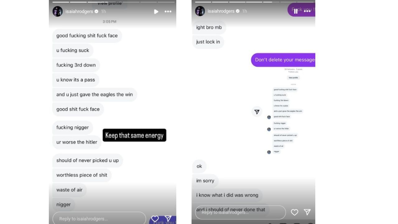 Isaiah Rodgers Gets 'BBL Drizzy' With Plus Size Curves As Fiancé Genie Plays His Doctor At Vikings Halloween Party 3 Source: (via Instagram/ @isaahrodgers)