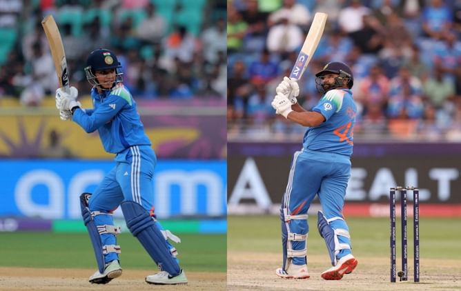 Smriti Mandhana vs Rohit Sharma - comparing their ODI stats against Australia