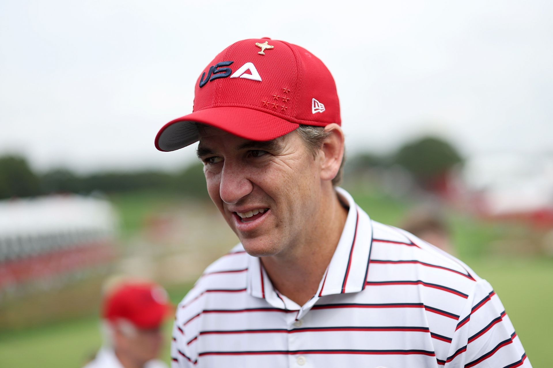 Eli Manning at Ryder Cup 2025 - Previews - Source: Getty