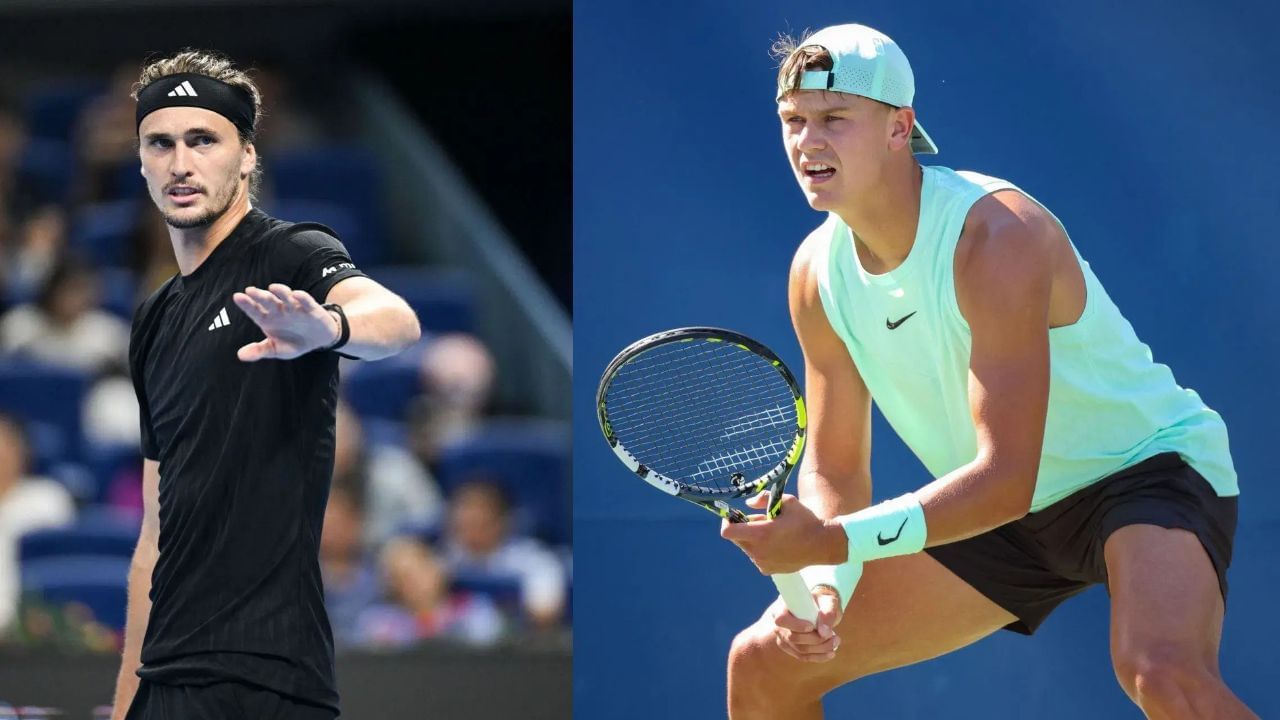 Alexander Zverev and Holger Rune (Both via: Getty)