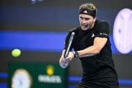 Zverev at the 2025 China Open - Source: Getty