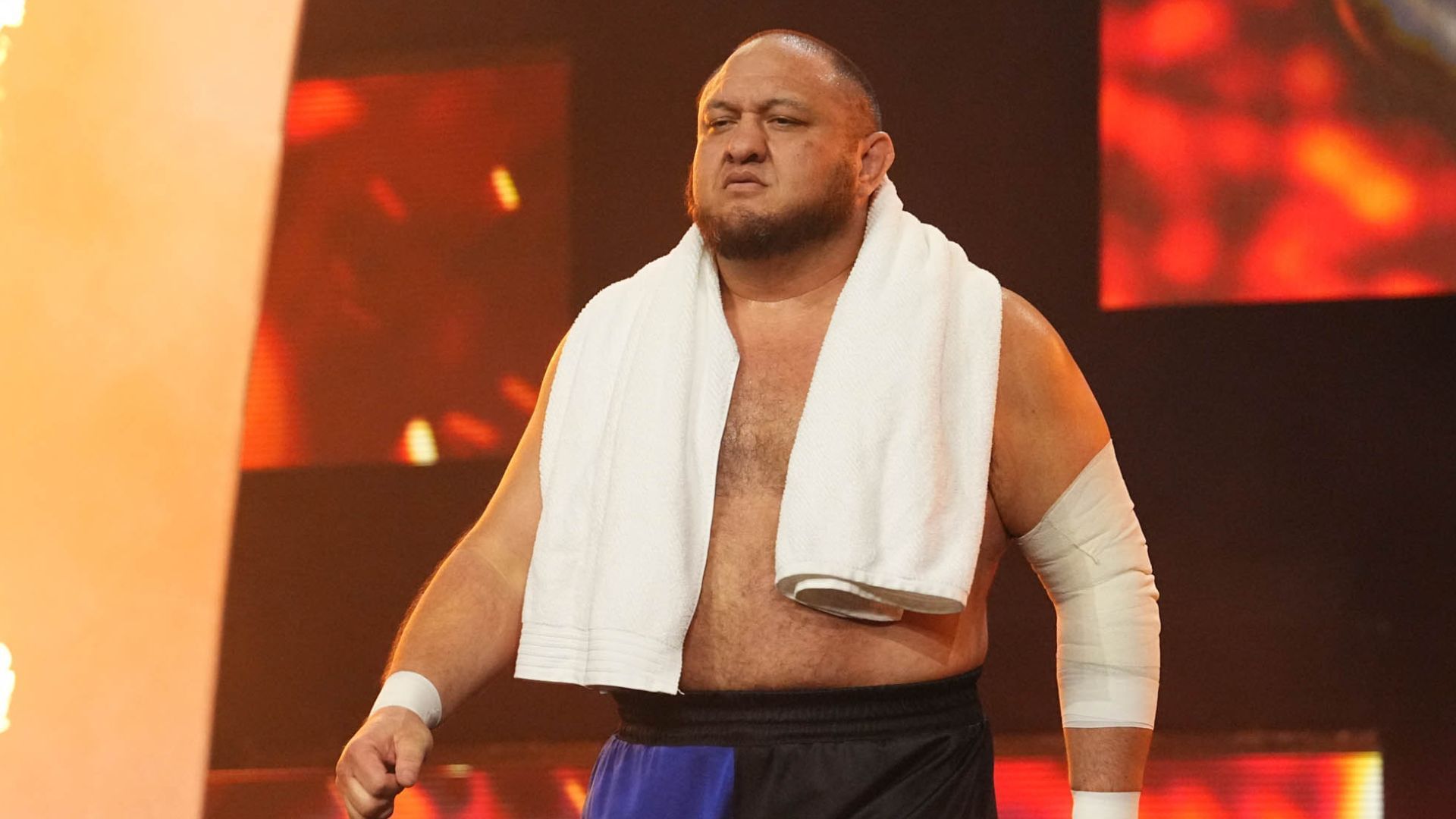 Samoa Joe is a former AEW World Champion [Photos courtesy of AEW