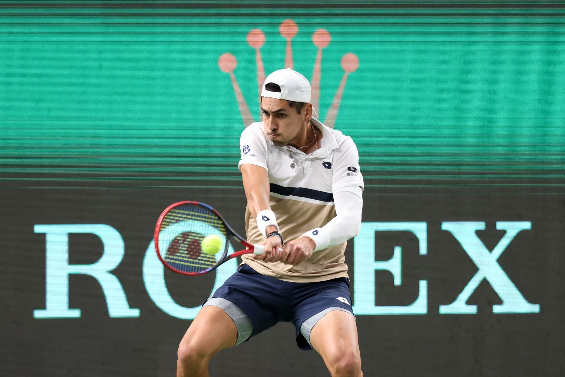 Tabilo at the 2025 Shanghai Rolex Masters - Day 2 - Source: Getty