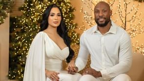 Starling Marte's wife Elianny turns up glamor in white cocktail dress, shares passionate kiss with the Mets star