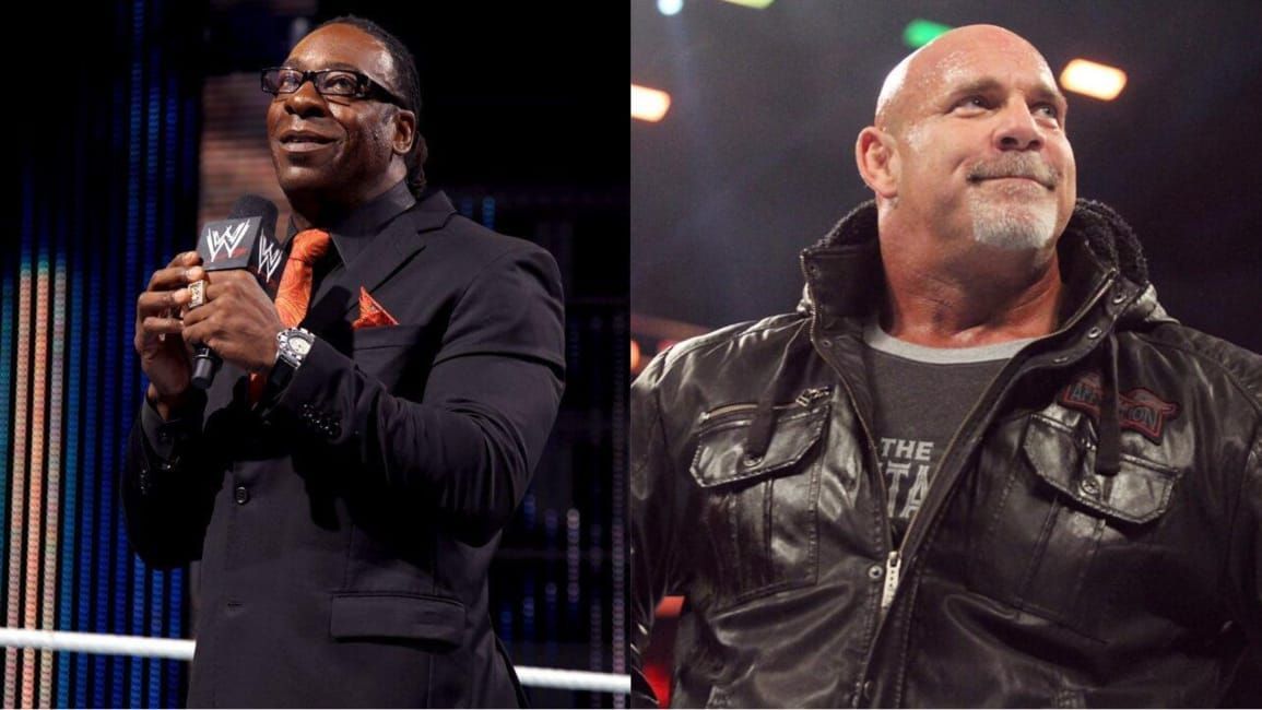 Booker T (left), Goldberg (right). [Image credits: wwe.com]