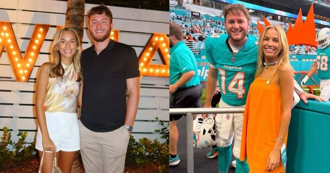Quinn Ewers’ GF Madelyn Barnes dons red bodycon dress as she cheers on Oklahoma to take down Lane Kiffin’s Ole Miss [PHOTO]