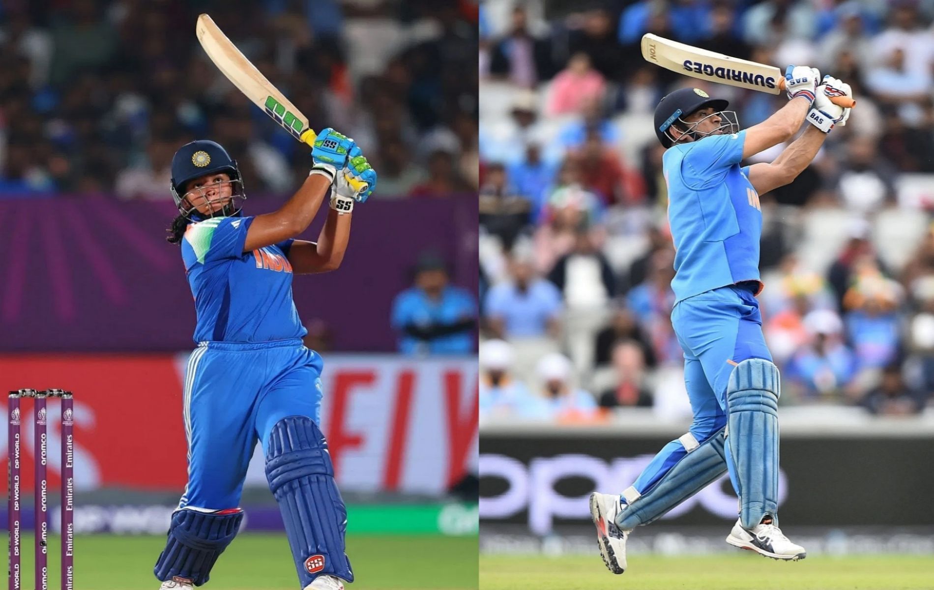 Richa Ghosh, MS Dhoni