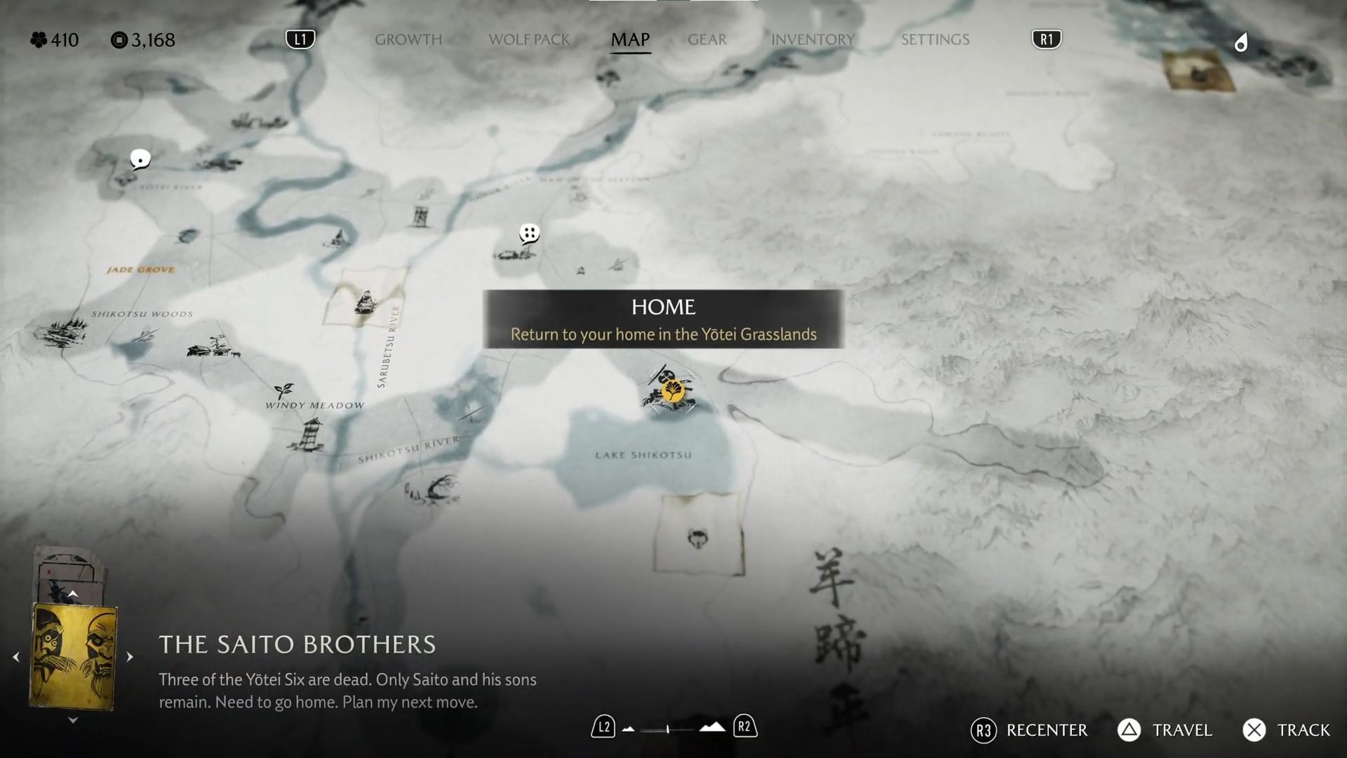 Follow the map (Image via Sportskeeda Gaming || Sucker Punch)