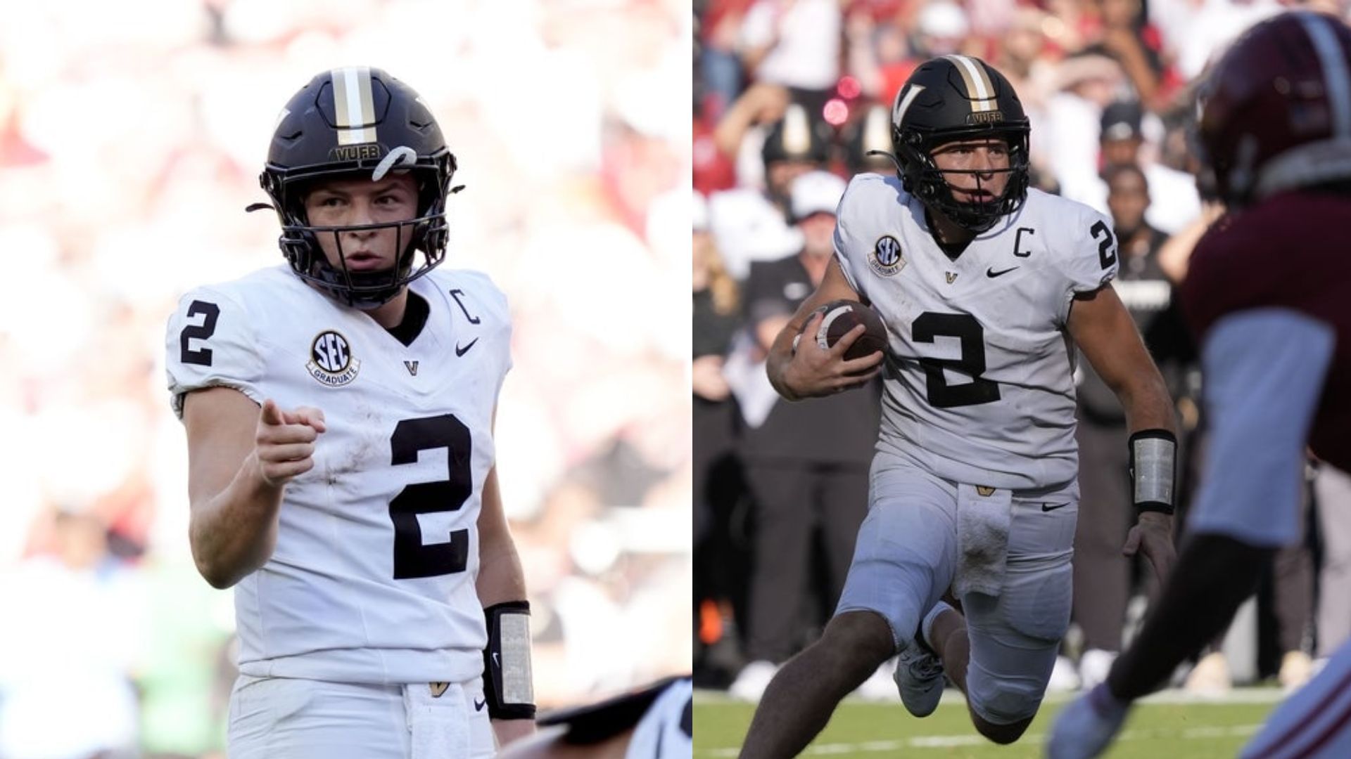 Vanderbilt quarterback Diego Pavia (Image Source: IMAGN)