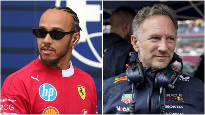 Lewis Hamilton makes his feelings crystal clear about Christian Horner potentially joining Ferrari