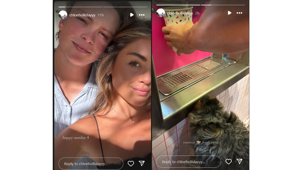 Chloe&#039;s Instagram story