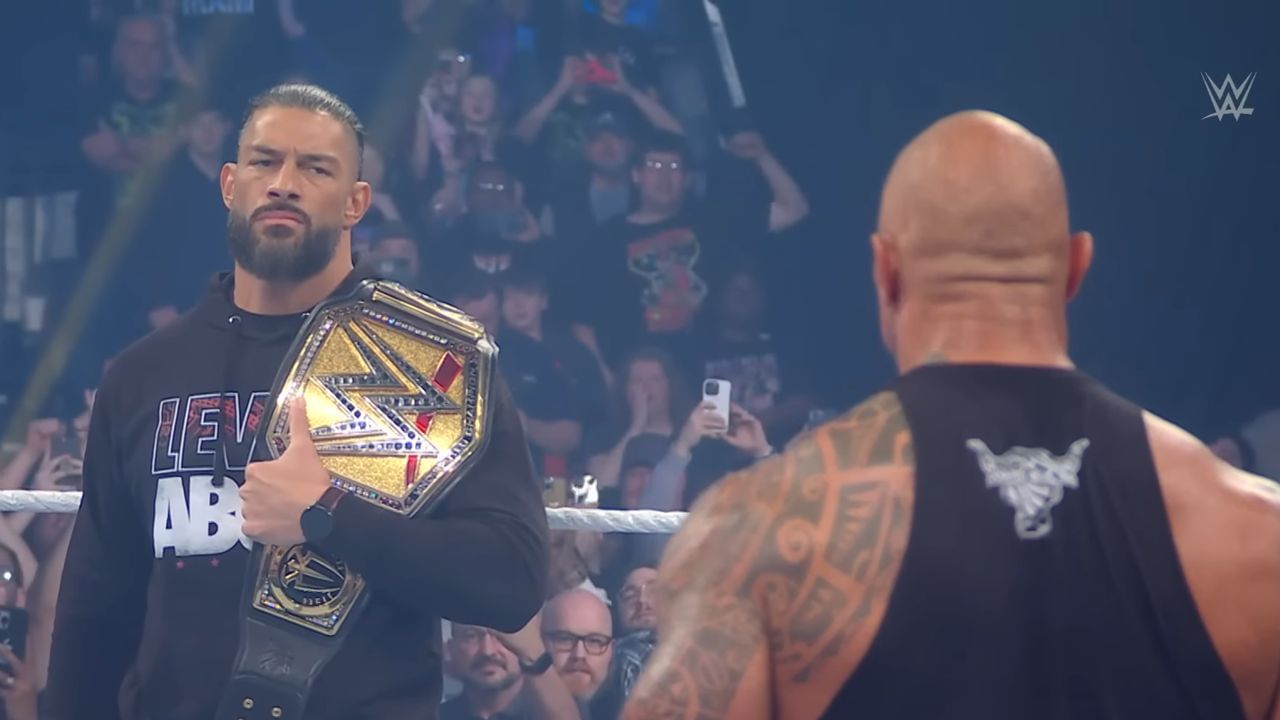 Reigns and The Rock (via WWE