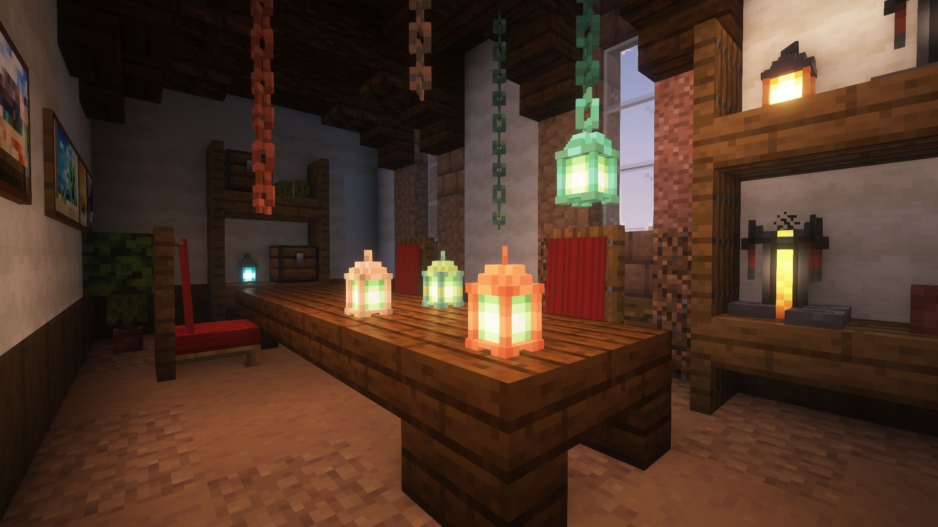Better Lanterns is a great mod, especially with the recently added copper lanterns (Image via Modrinth)