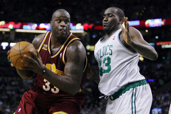 "I'm a changed man now" - Kendrick Perkins reacts to Paul Pierce giving him props for wanting to fight Shaq in heated series