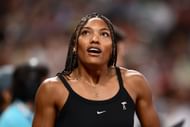 Tara Davis-Woodhall at World Athletics Championships Tokyo 2025, Day 4 - Source: Getty