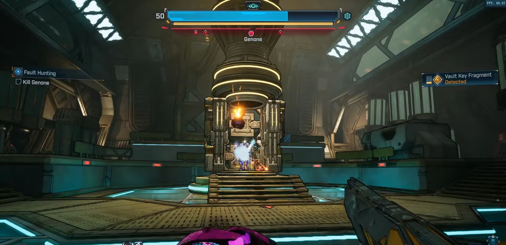 Dodge Genone&#039;s attacks by moving about (Image via 2k | YouTube/ZaFrostPet)