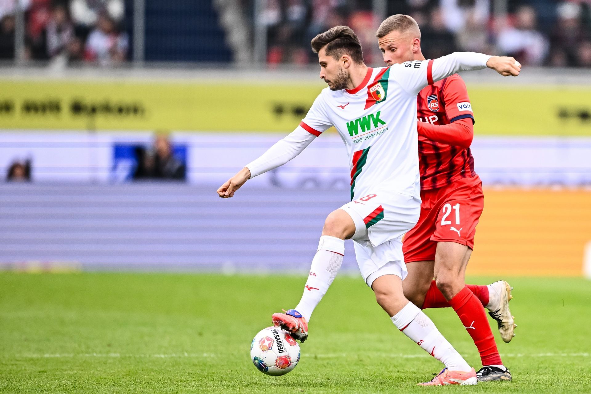 1. FC Heidenheim - FC Augsburg - Source: Getty