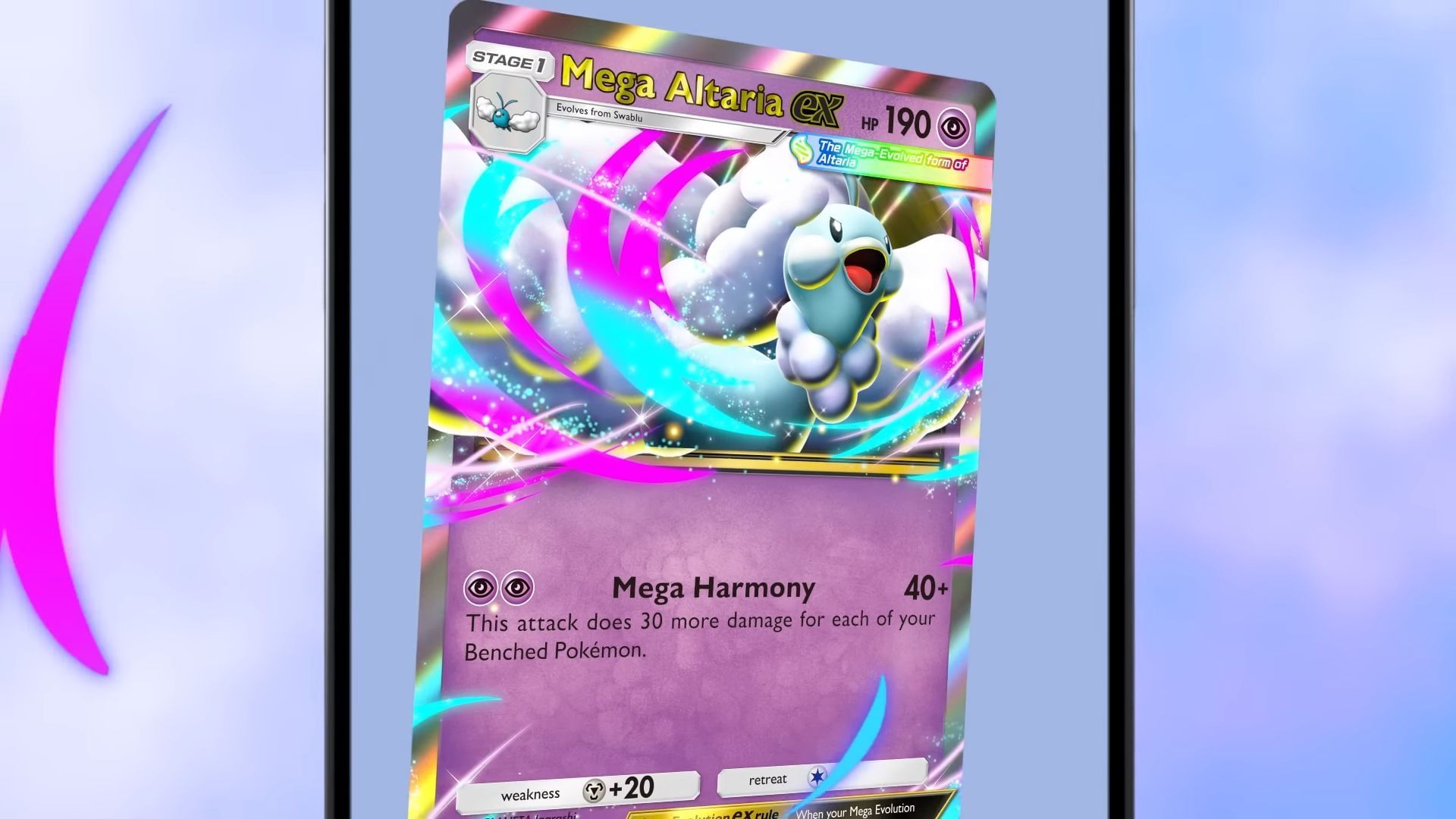 Mega Altaria ex (Image via The Pokemon Company)