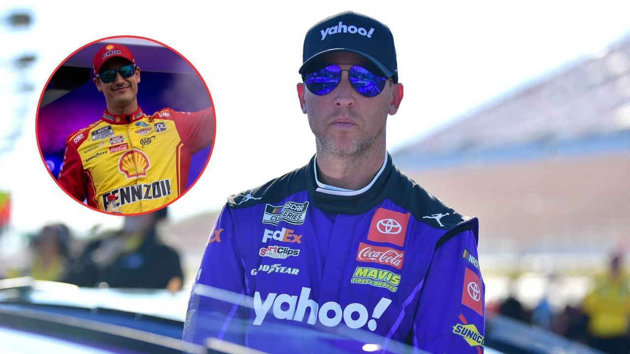 Denny Hamlin and Joey Logano