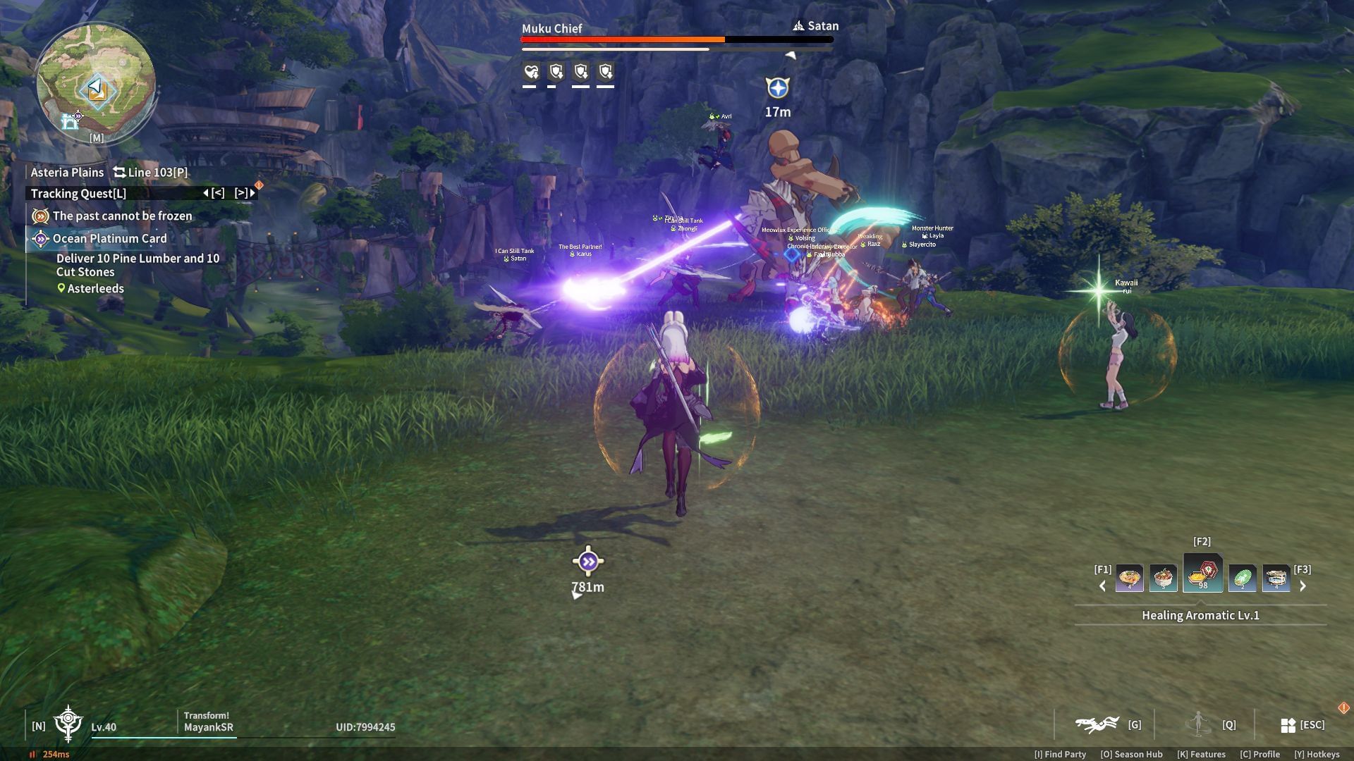 Muku Chief in action (Image via A Plus)