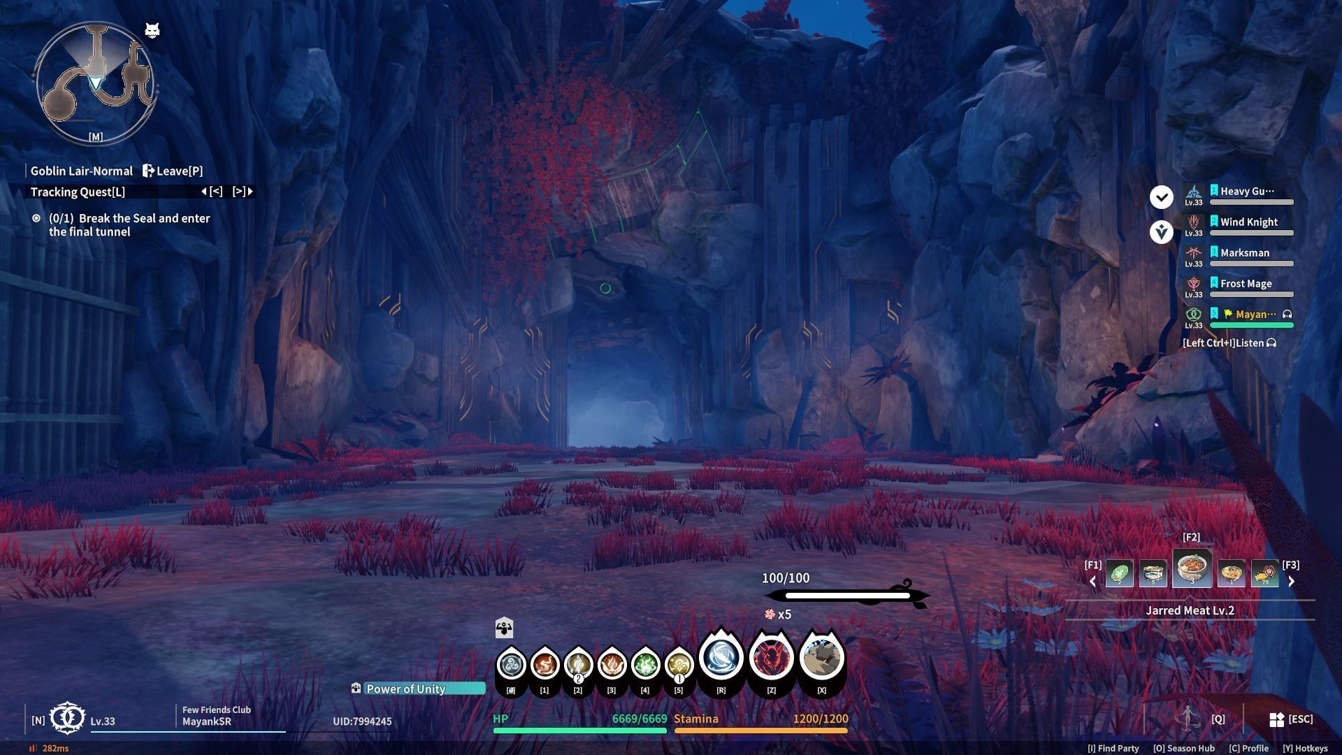 Room 2 layout of the Goblin Lair in Blue Protocol Star Resonance (Image via A Plus)