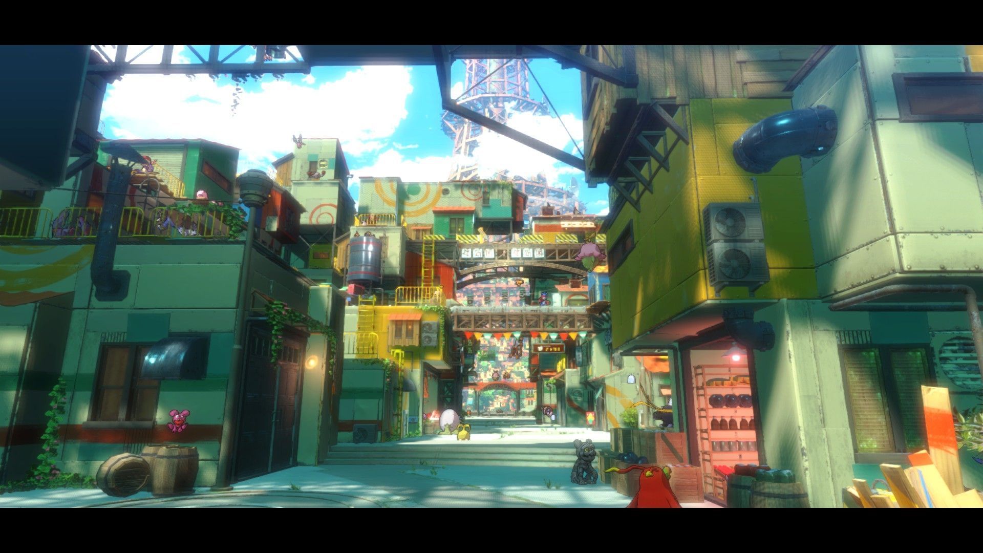 Exploring Iliad (Image via Bandai Namco)