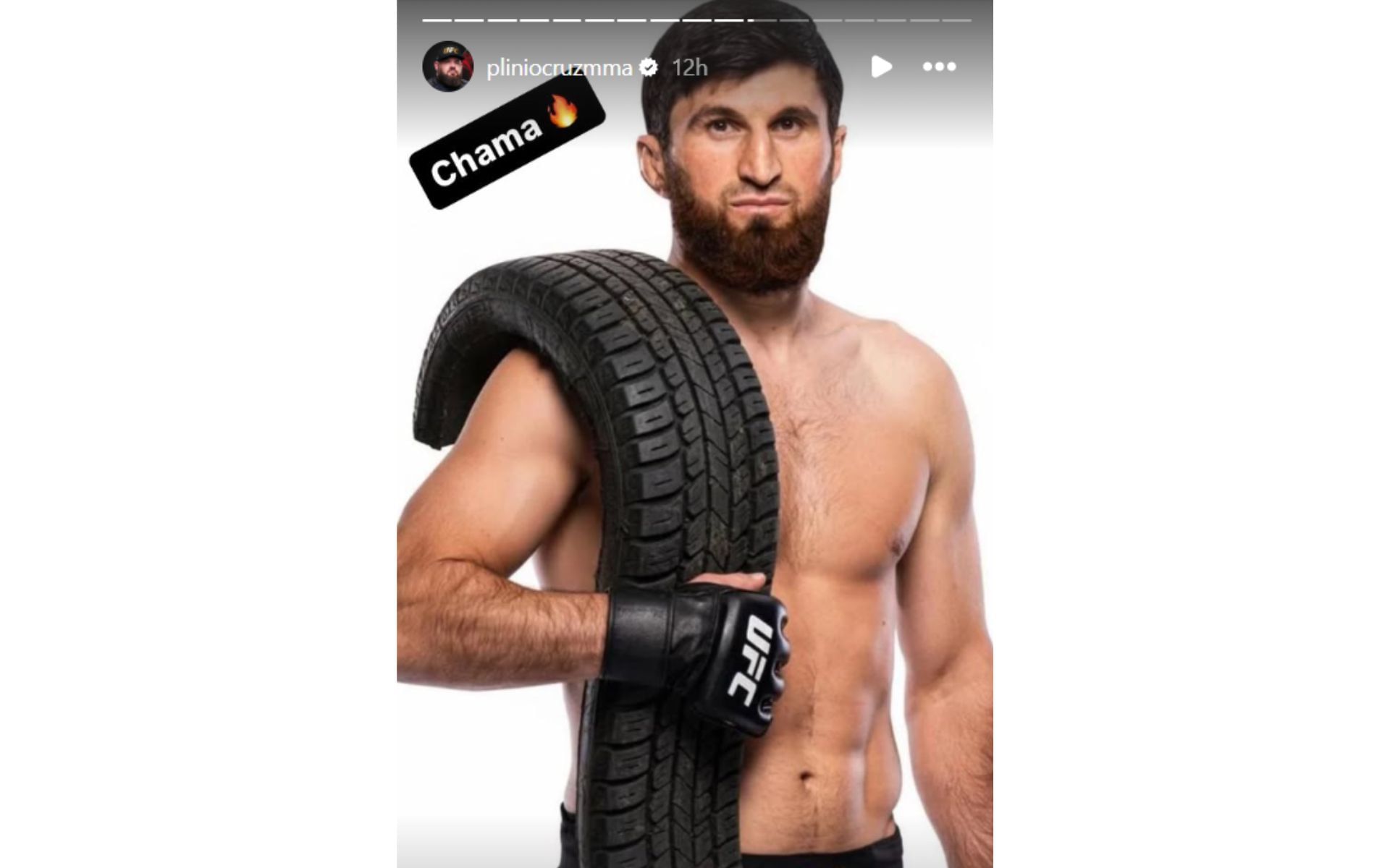 Screenshots courtesy: @pliniocruzmma on Instagram