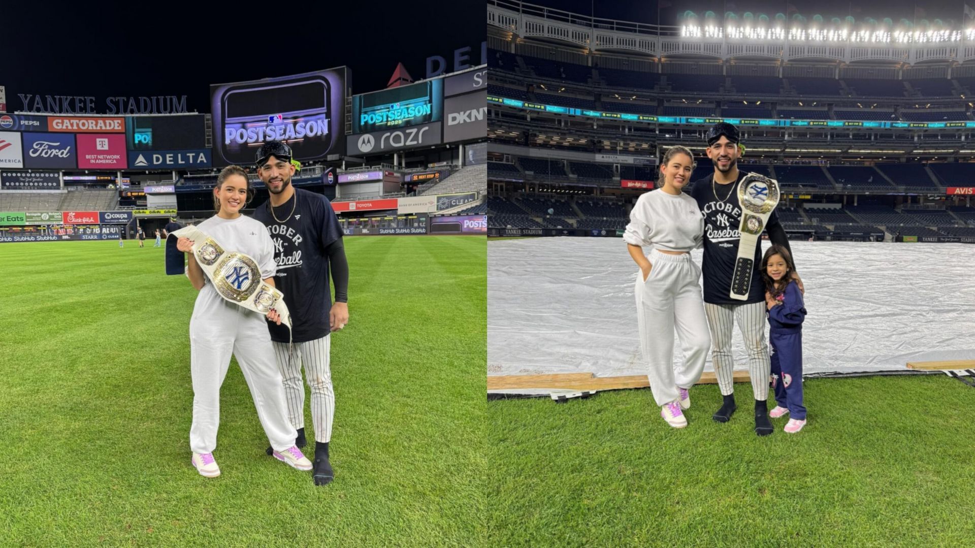 Jose Caballero&rsquo;s wife Ana Lilena shares 5-word message ahead of Yankees-Blue Jays ALDS clash (Image source - Analyst Lilena Instagram)