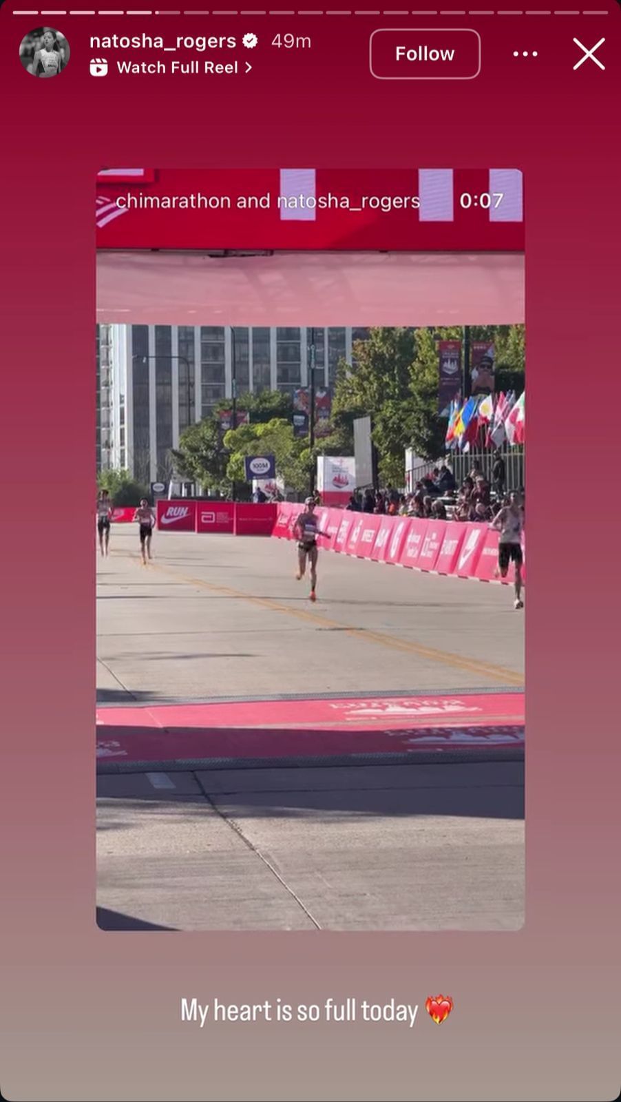 Still taken from Rogers&#039;s Instagram (source: @natosha_rogers/Instagram)