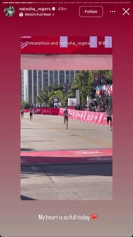 Still taken from Rogers's Instagram (source: @natosha_rogers/Instagram)