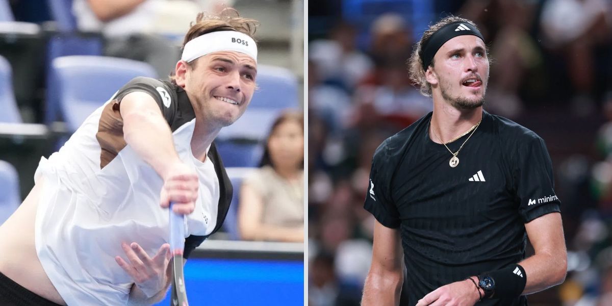 Alexander Zverev and Taylor Fritz in the Six Kings Slam - Image Source: getty 
