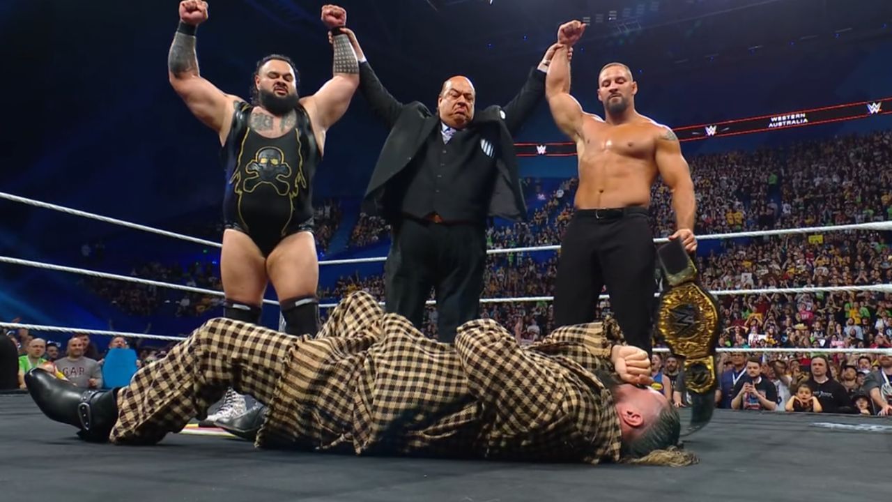 The Vision kicked Seth Rollins out on WWE RAW! (Credits: Netflix)