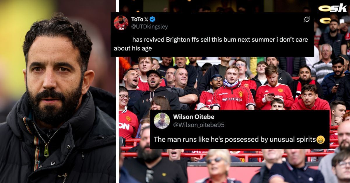 Manchester United fans blame Patrick Dorgu star despite 4-2 win over Brighton (Image credits: Getty, X/@Wilson_oitebe95, X/@UTDkingsley)