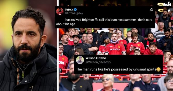 “Playing with 10 men now with this guy”, “Genuinely abysmal” - Fans blame Manchester United star despite 4-2 win over Brighton