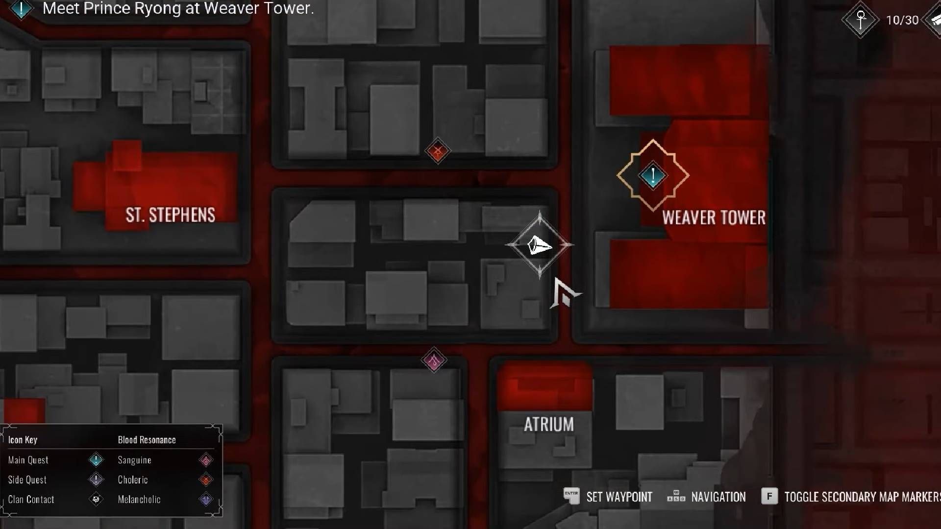 Look towards the west of Weaver Tower (Image via Paradox || YouTube@Game Guides Channel)