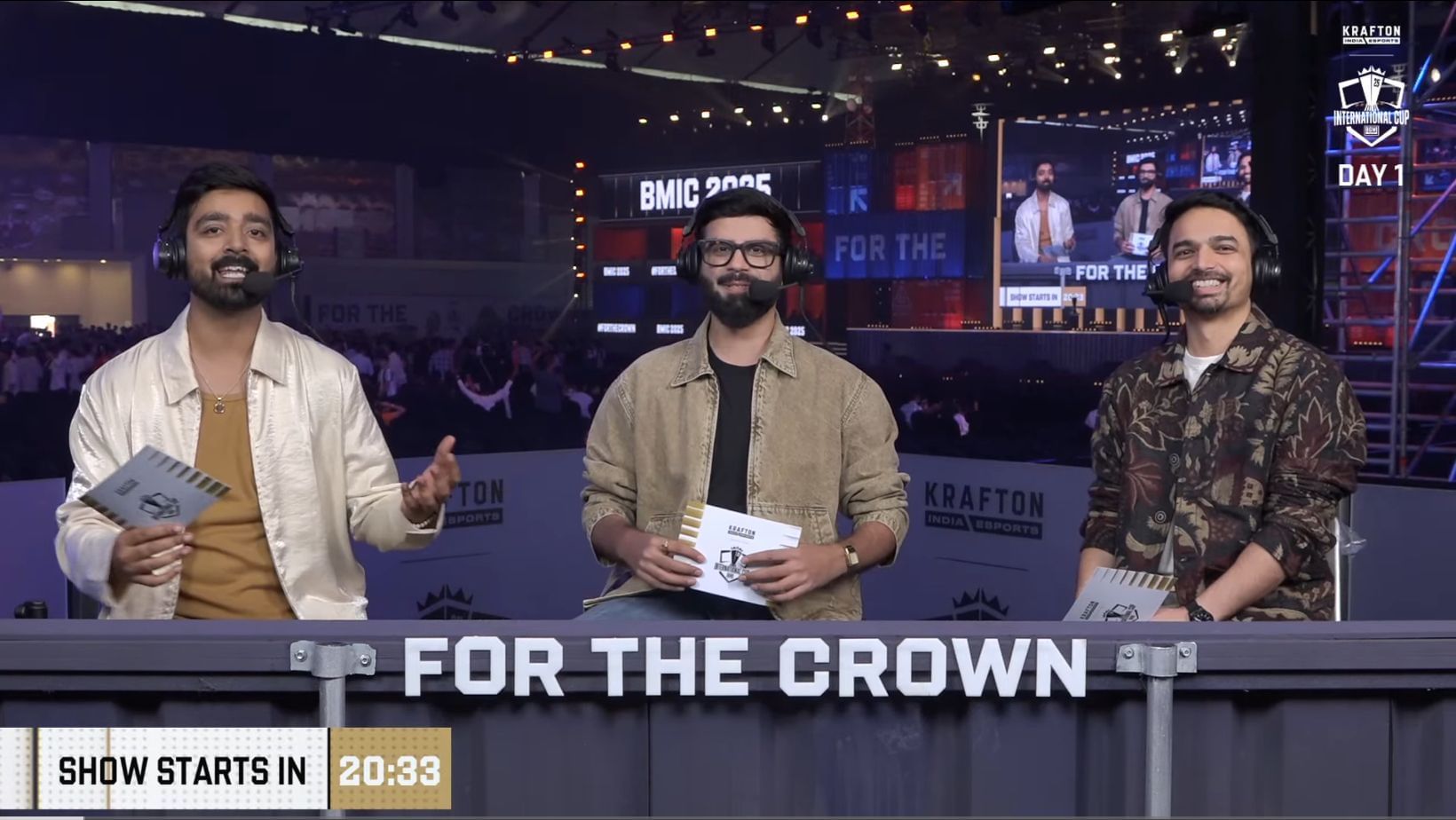 BMIC 2025 kicked off on October 31 (Image via YouTube/Krafton India Esports)