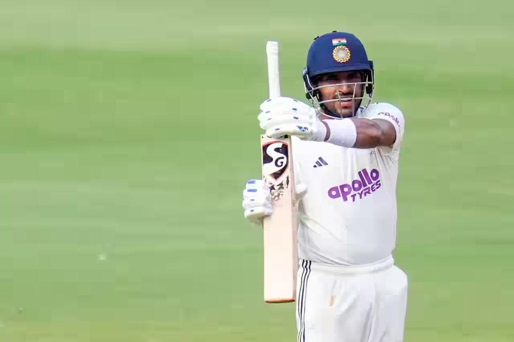 Dhruv Jurel scored his maiden international century on Day 2 of the Ahmedabad Test. [P/C: BCCI]
