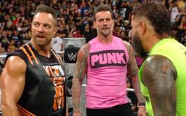 Unexpected name takes CM Punk out after huge segment on RAW involving LA Knight & Jey Uso