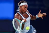 Gauff at the 2025 Wuhan Open - Day 6 - Source: Getty